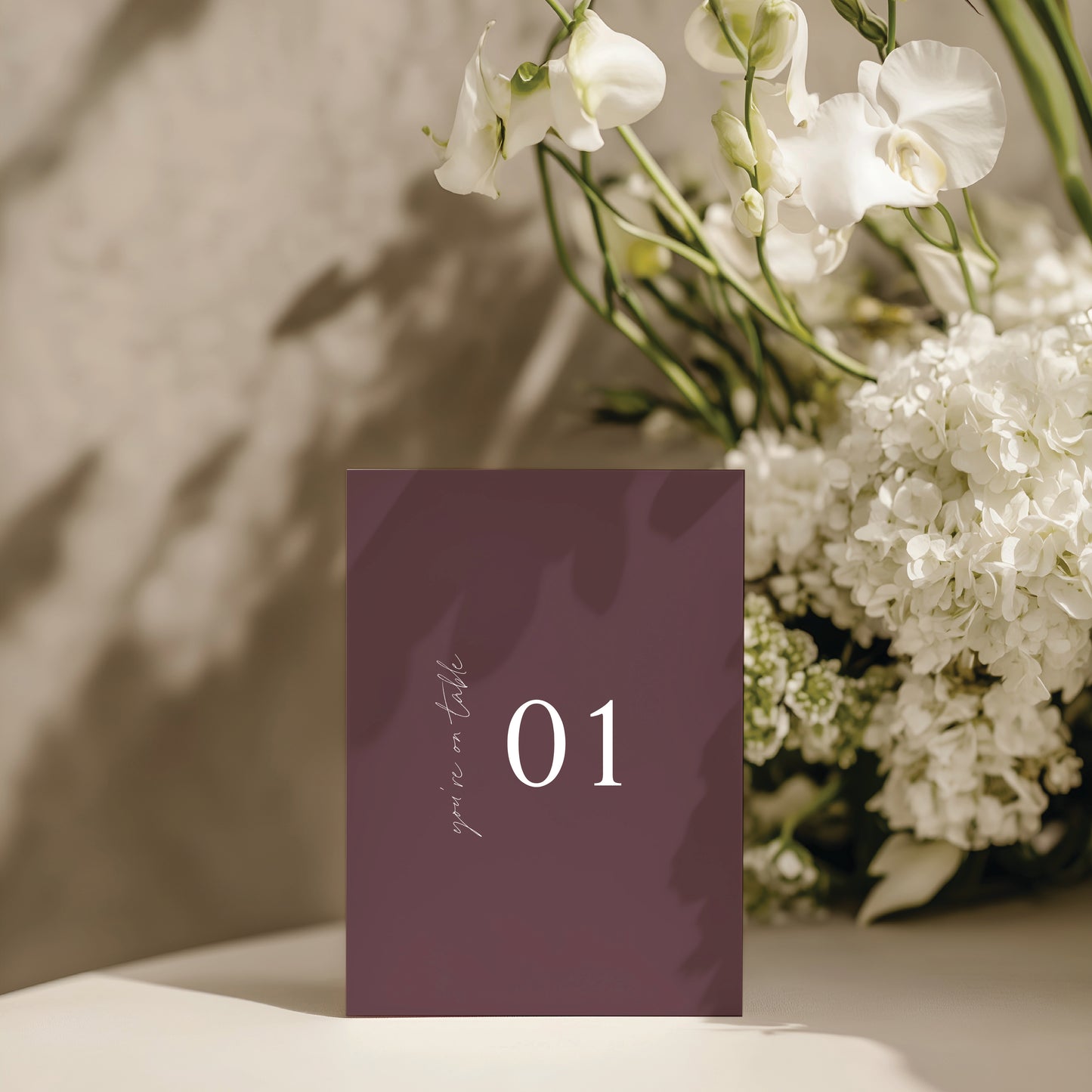 All You Need Is Love - Table Numbers