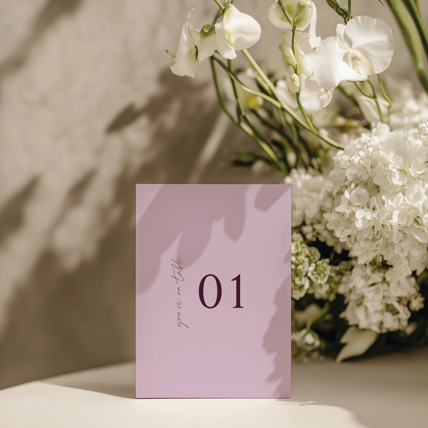 All You Need Is Love - Table Numbers