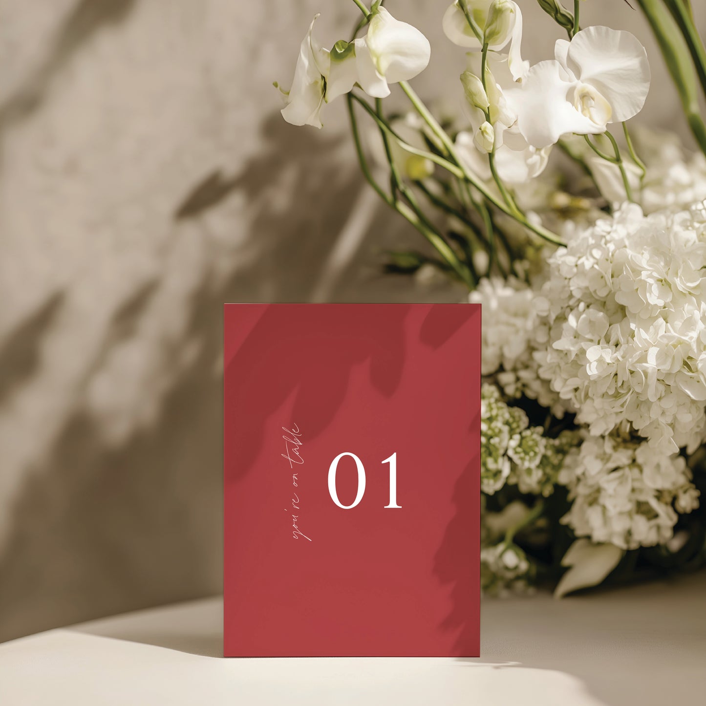 All You Need Is Love - Table Numbers