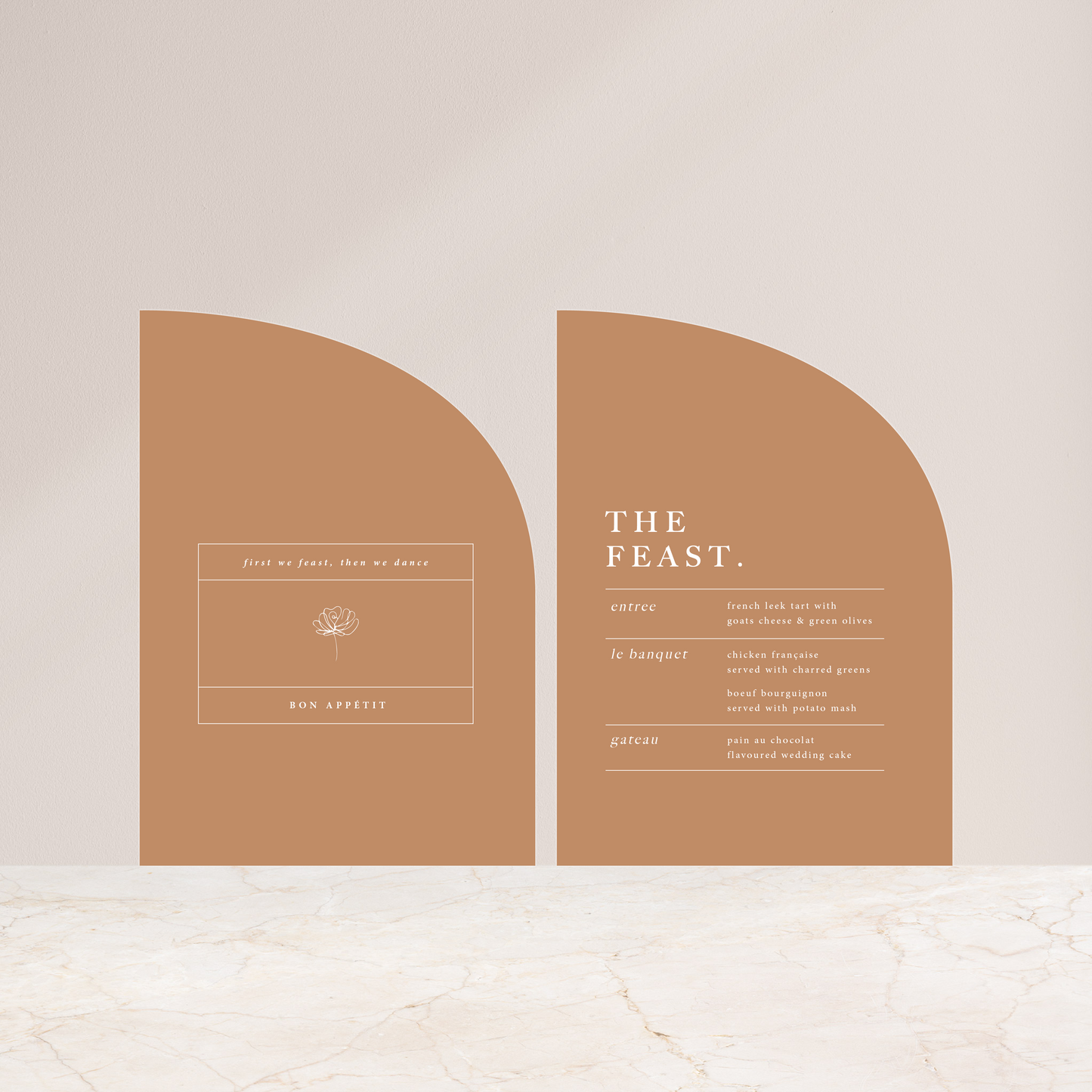 In Bloom - Double-Sided Menu