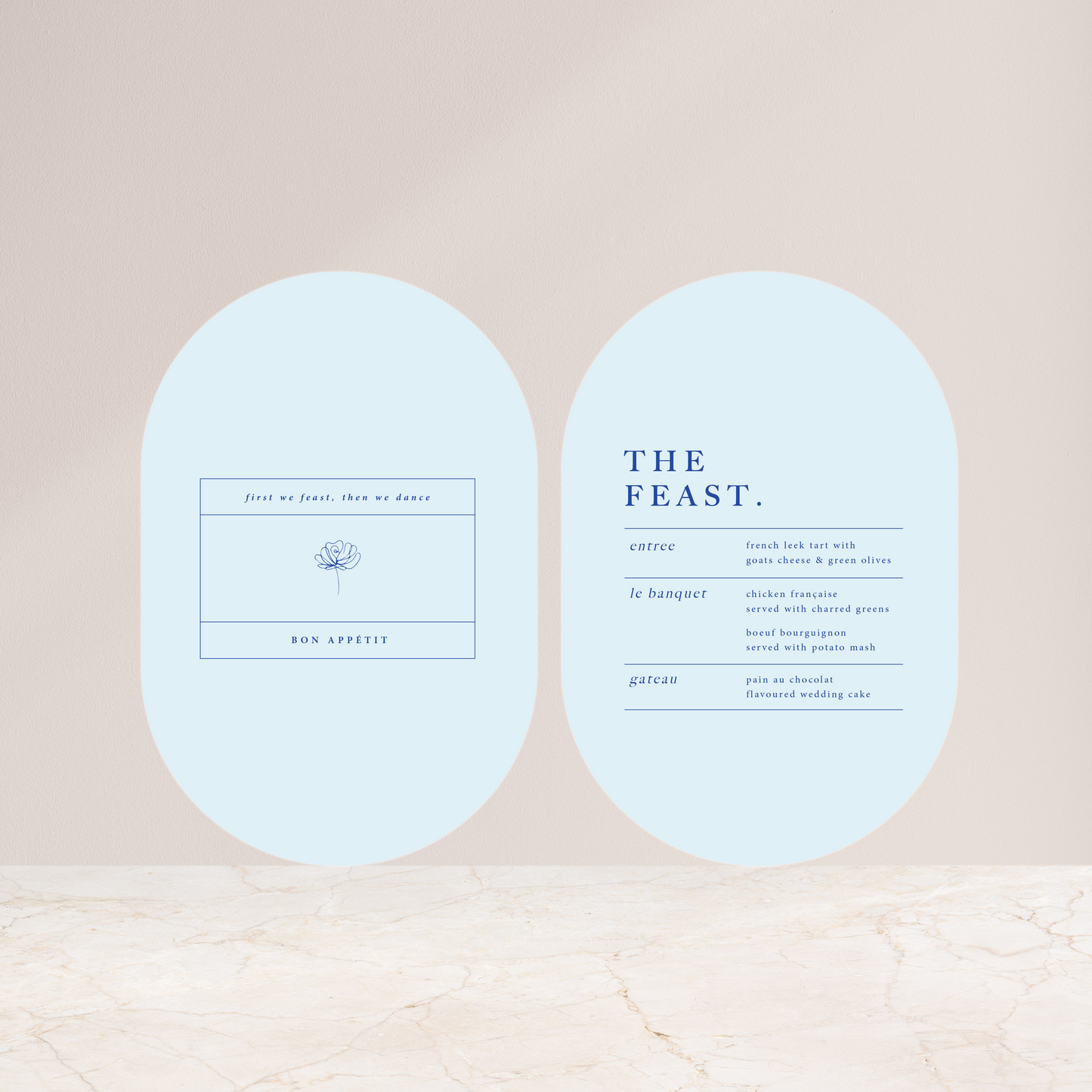 In Bloom - Double-Sided Menu
