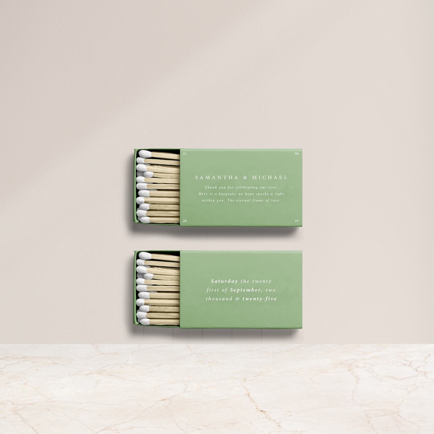 Love Letters - Matchboxes