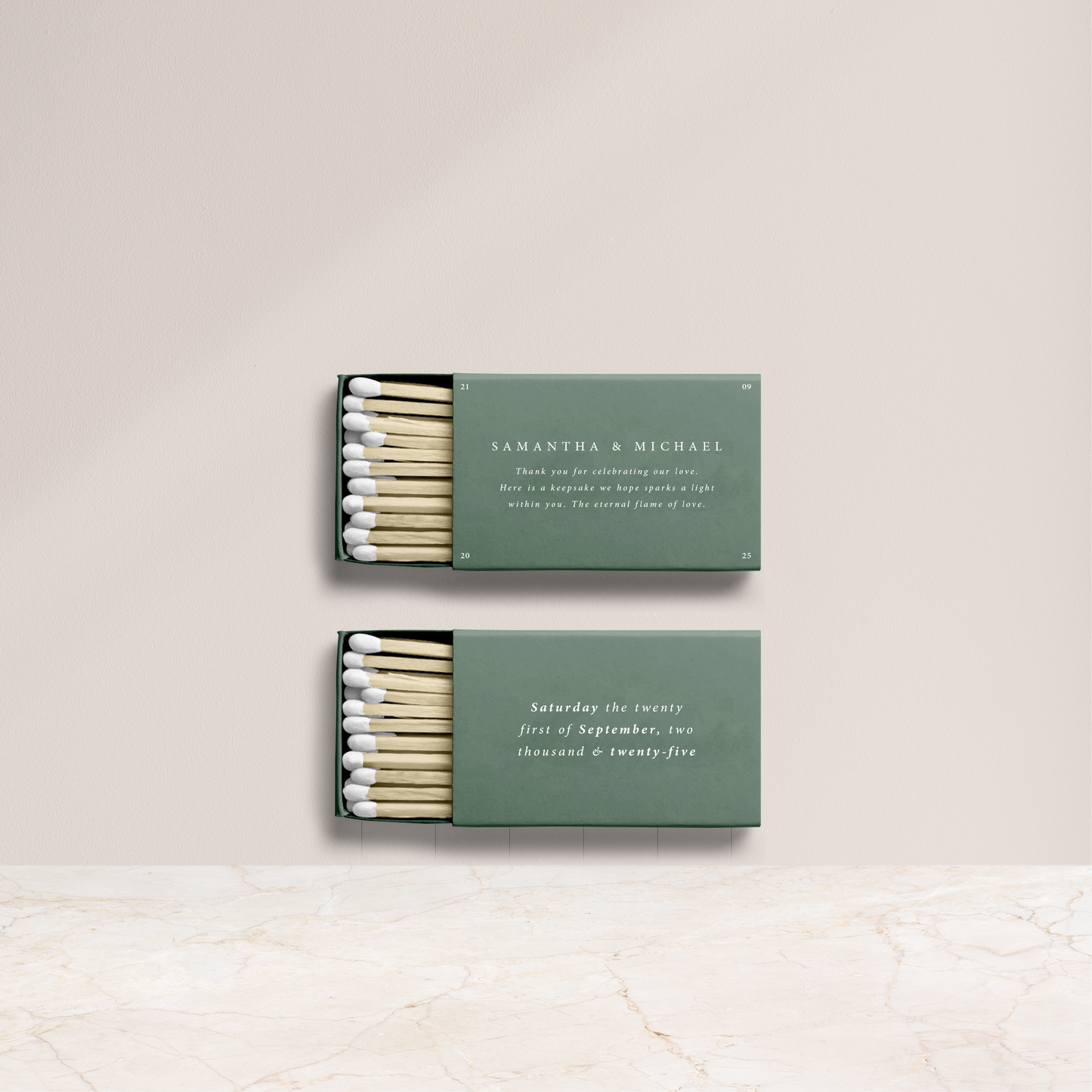 Love Letters - Matchboxes