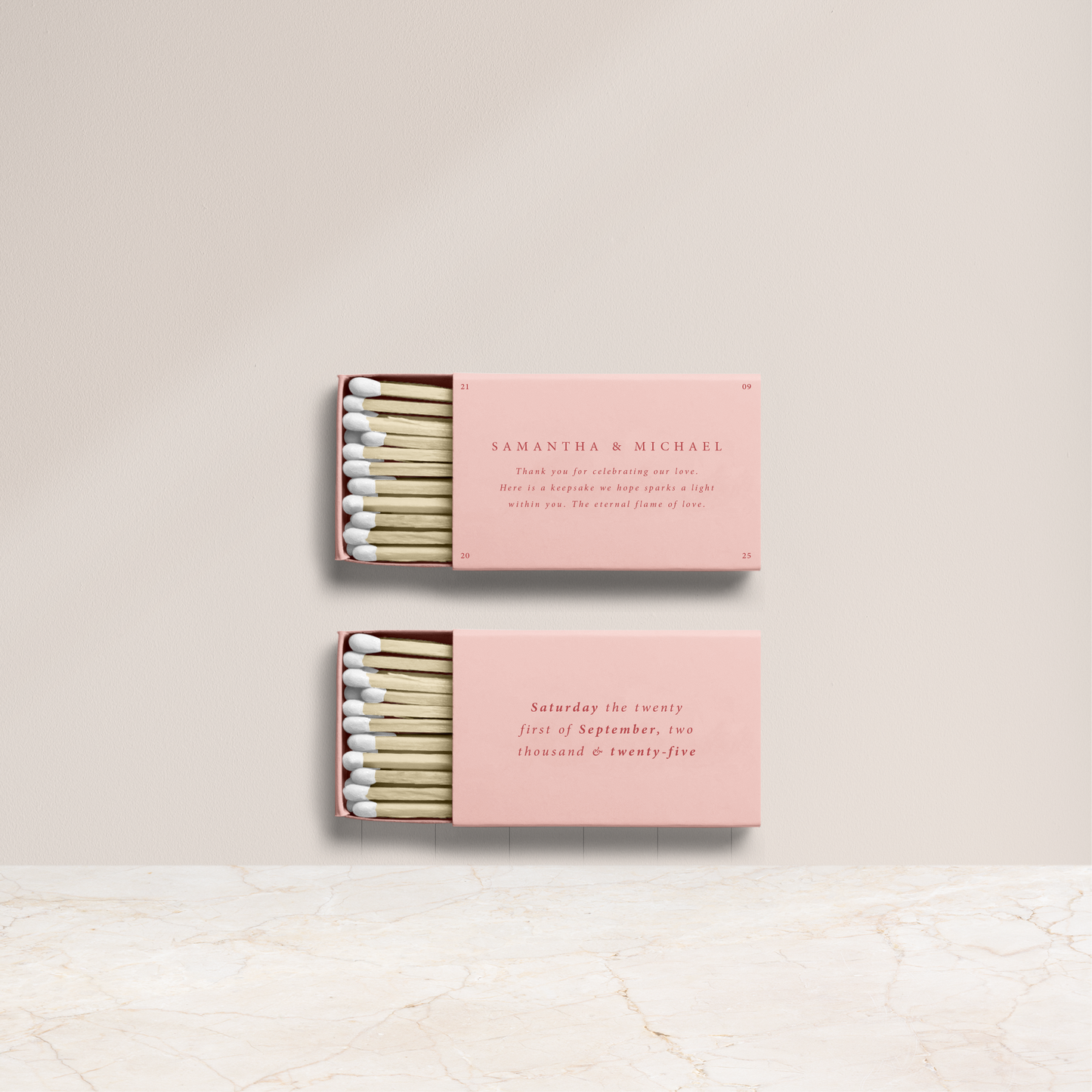 Love Letters - Matchboxes