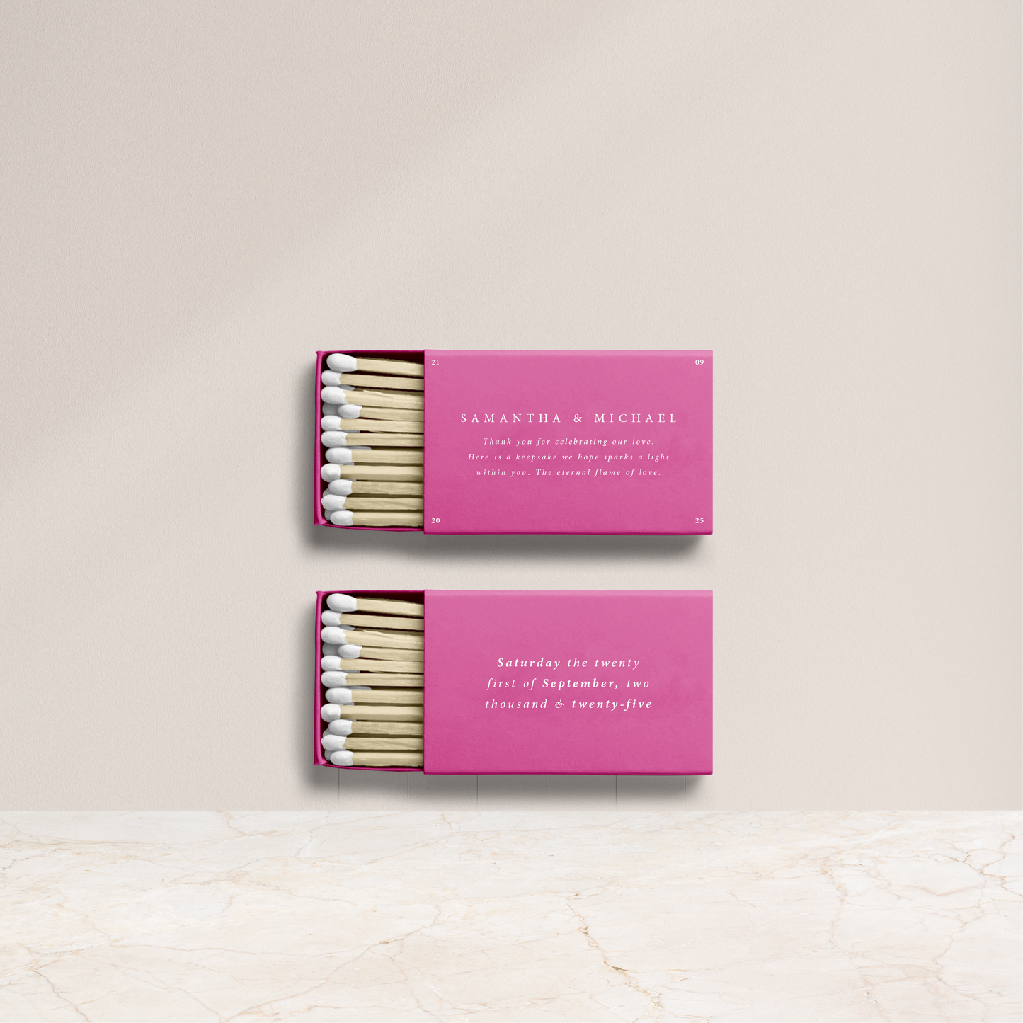 Love Letters - Matchboxes