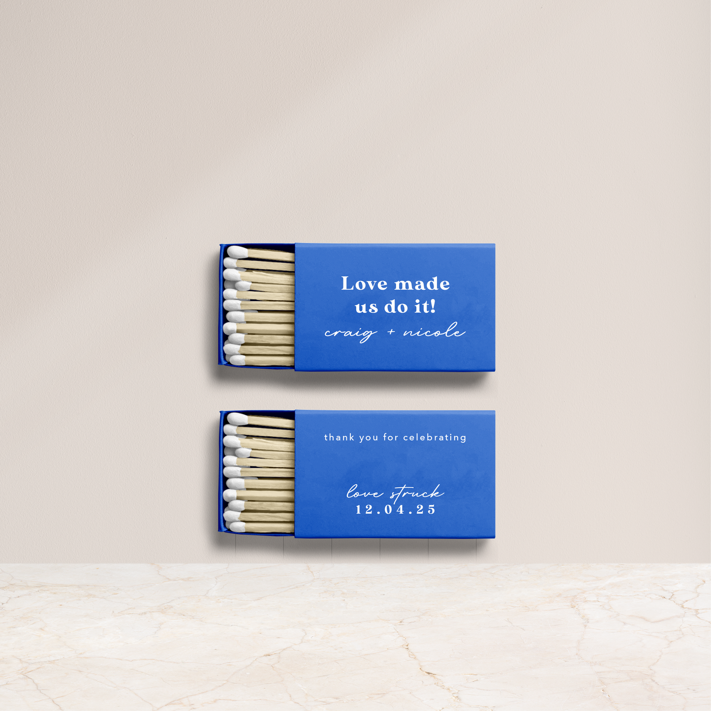 Retro Romance - Matchboxes