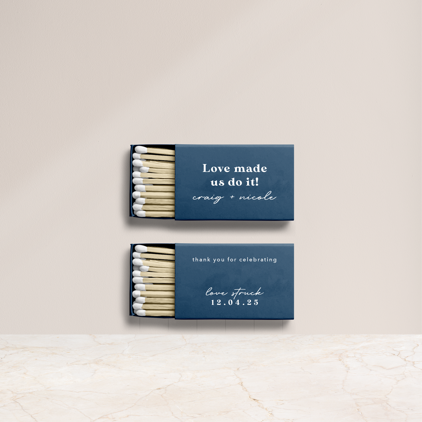 Retro Romance - Matchboxes
