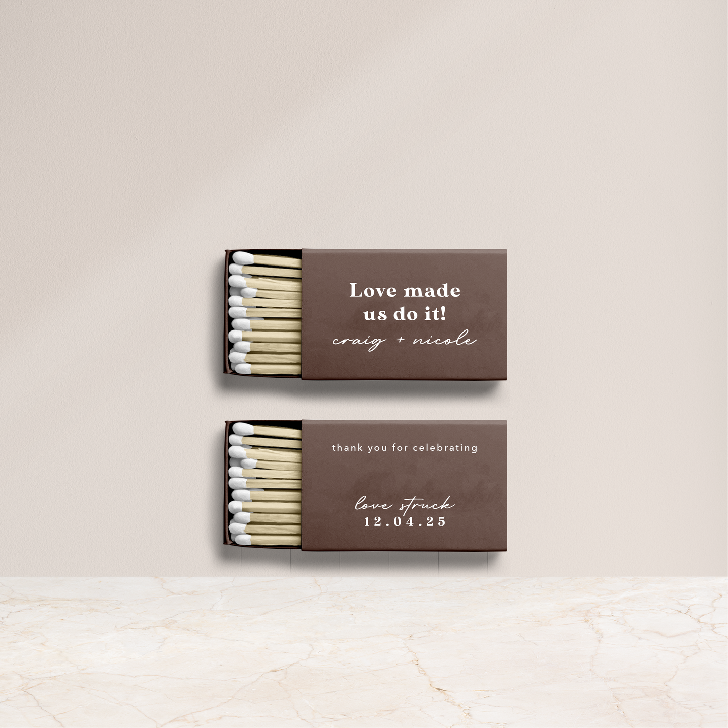 Retro Romance - Matchboxes
