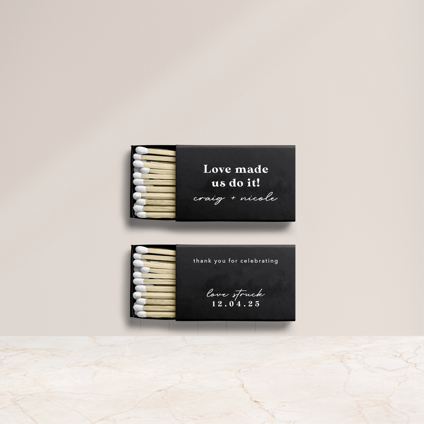 Retro Romance - Matchboxes