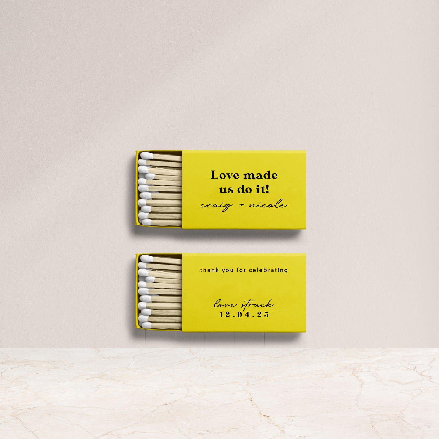 Retro Romance - Matchboxes