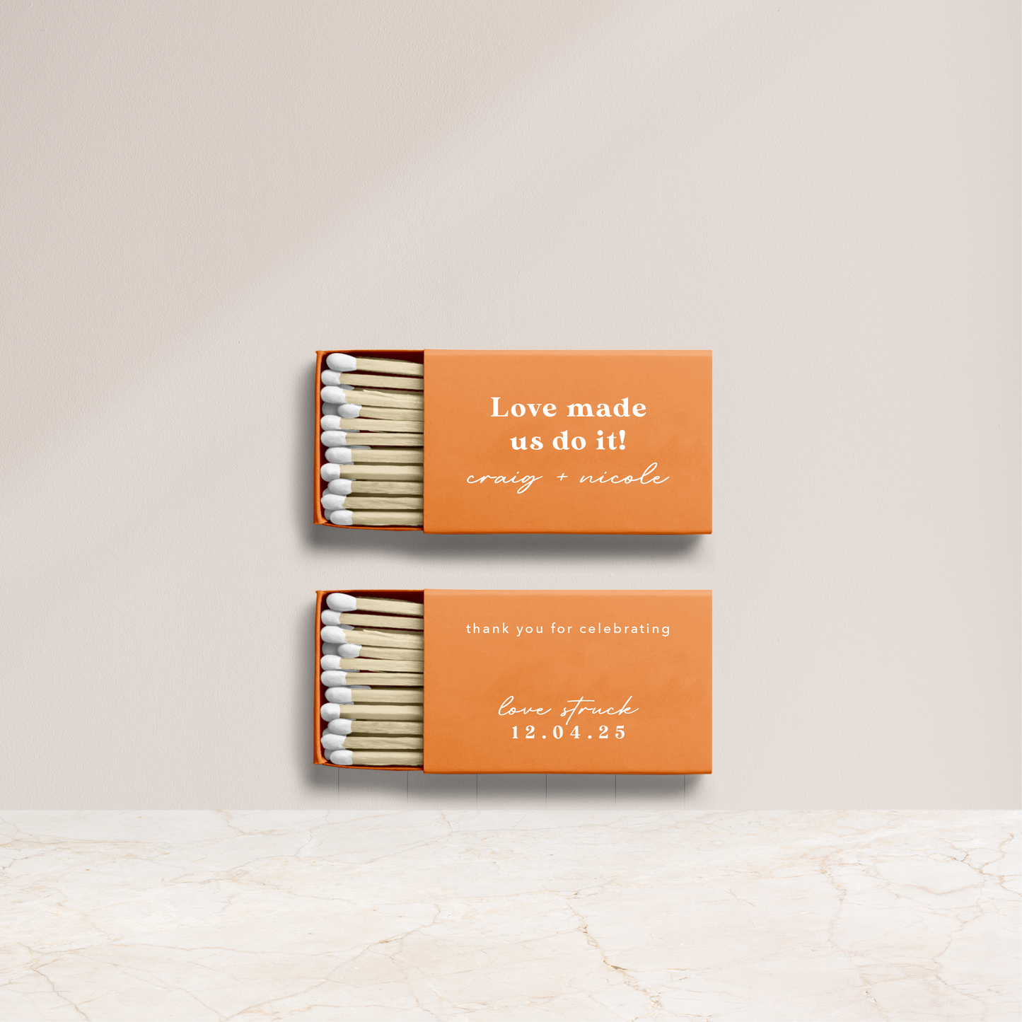 Retro Romance - Matchboxes