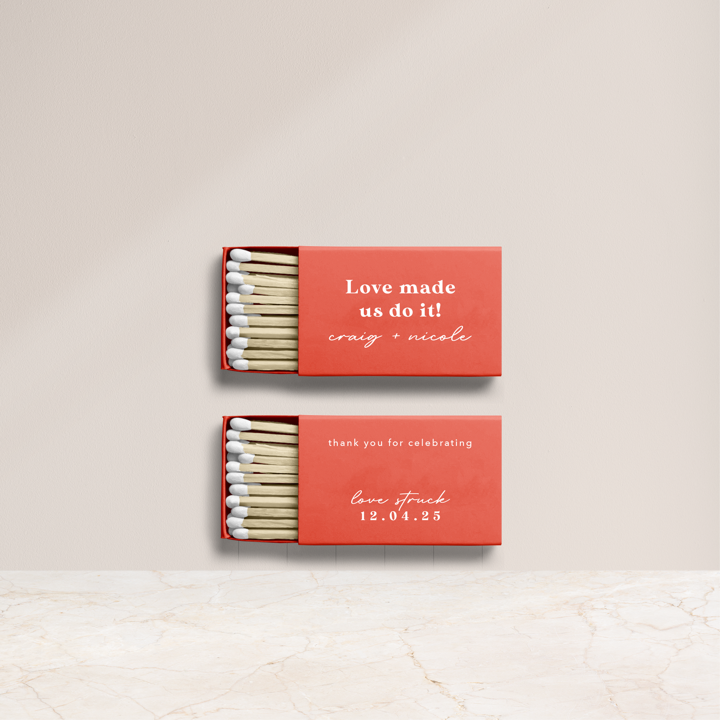 Retro Romance - Matchboxes