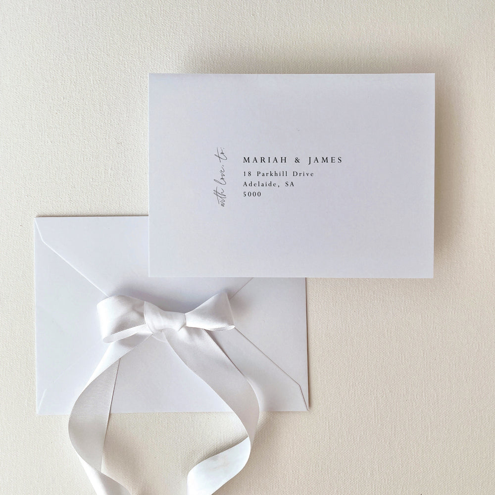 All You Need Is Love - Envelope Printing + Envelopes