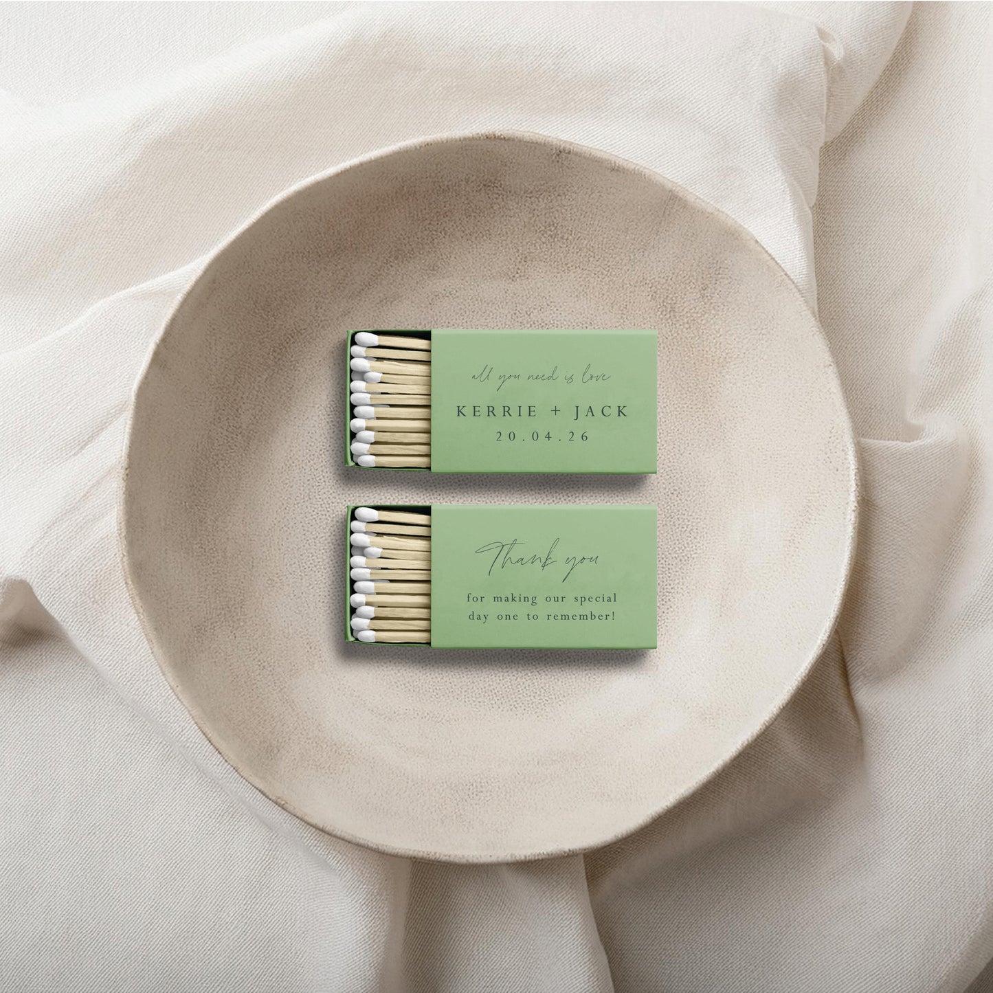 
                  
                    All You Need Is Love - Matchboxes
                  
                