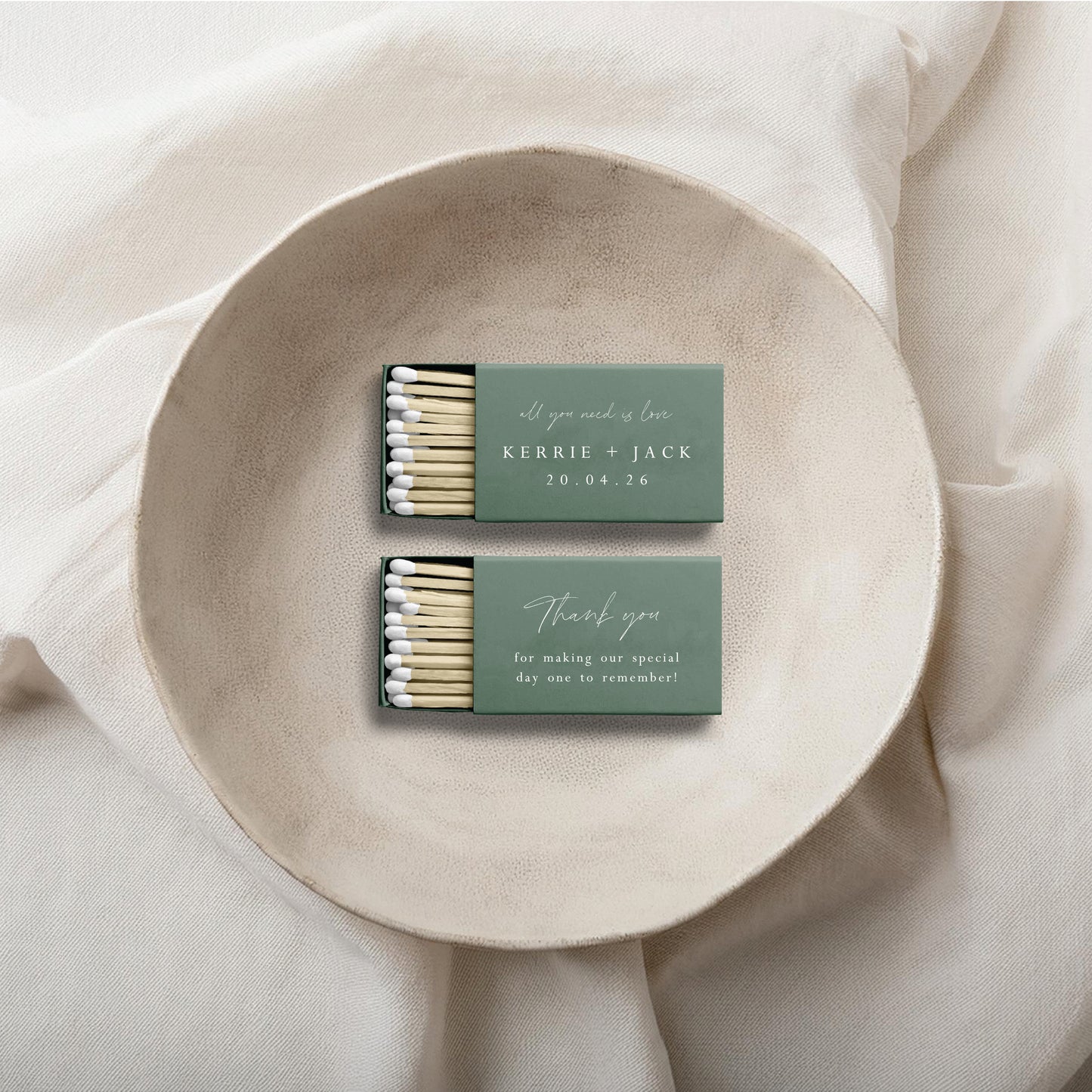
                  
                    All You Need Is Love - Matchboxes
                  
                
