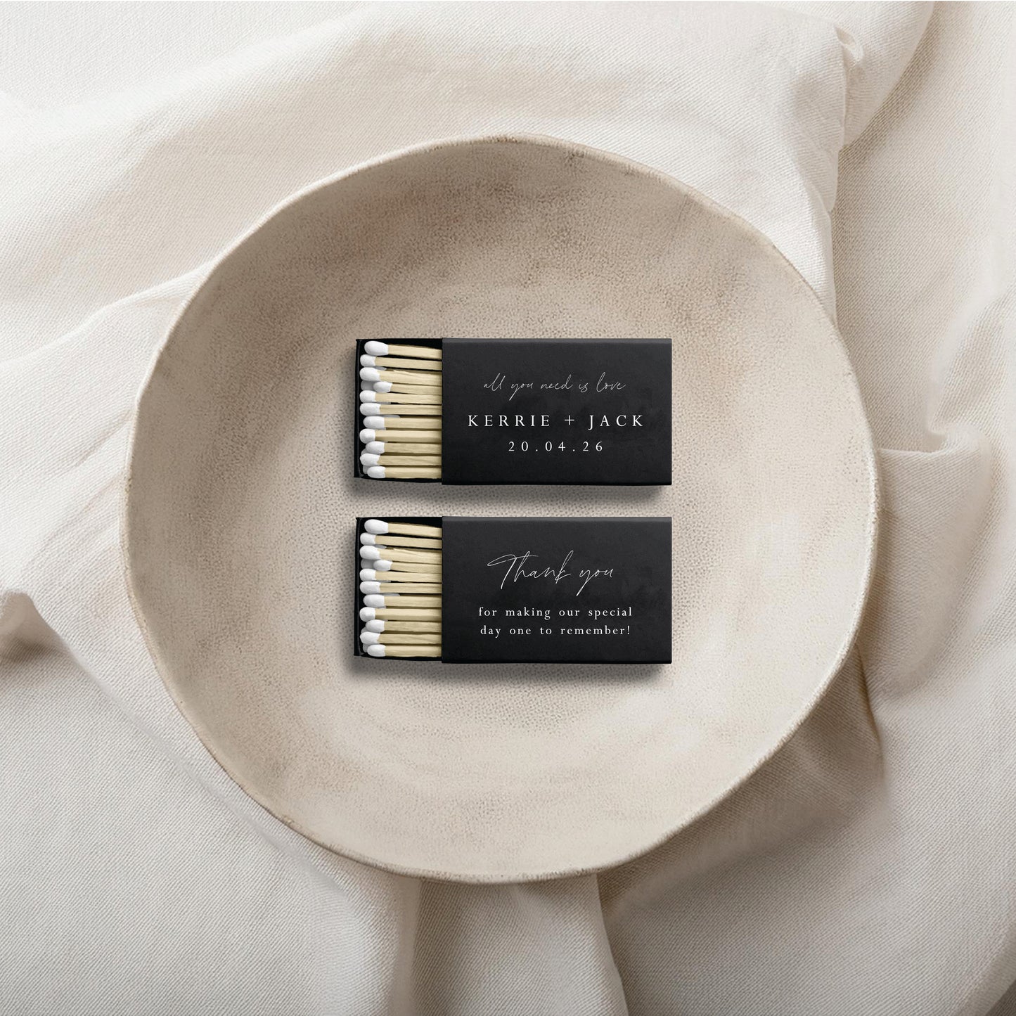 
                  
                    All You Need Is Love - Matchboxes
                  
                