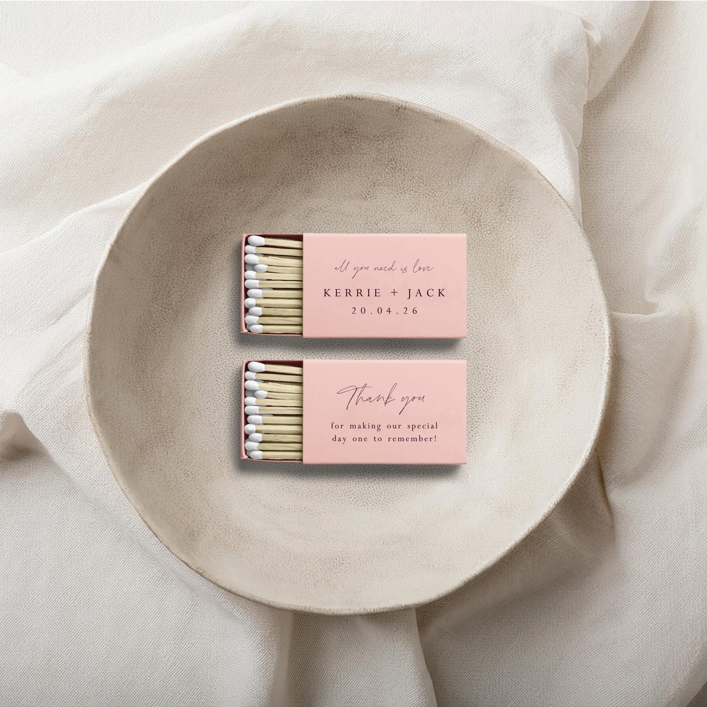 
                  
                    All You Need Is Love - Matchboxes
                  
                