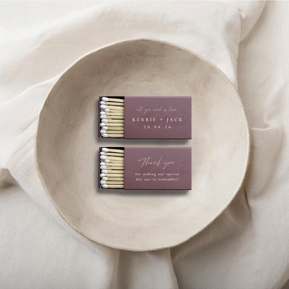 
                  
                    All You Need Is Love - Matchboxes
                  
                