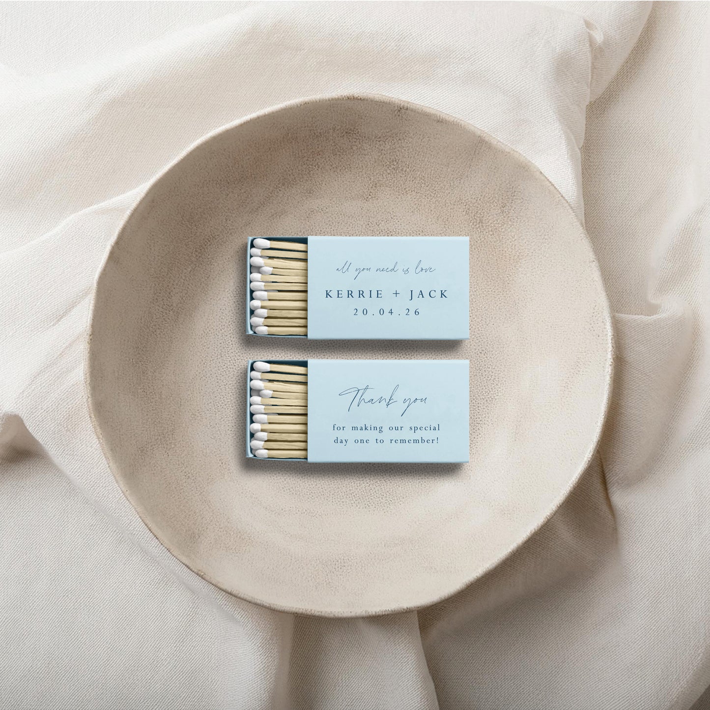 
                  
                    All You Need Is Love - Matchboxes
                  
                