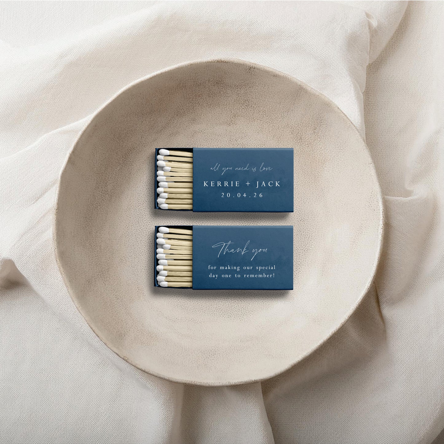 
                  
                    All You Need Is Love - Matchboxes
                  
                
