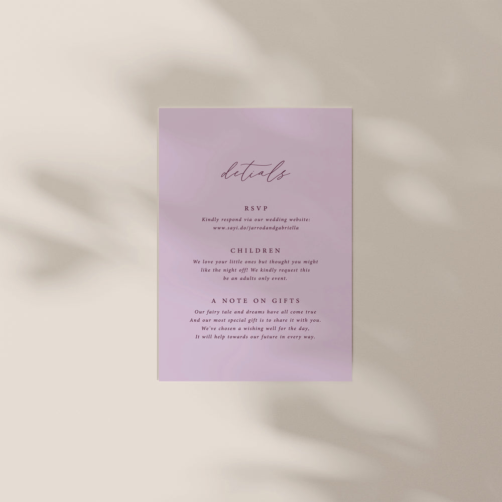 
                  
                    Amore - Details Card
                  
                
