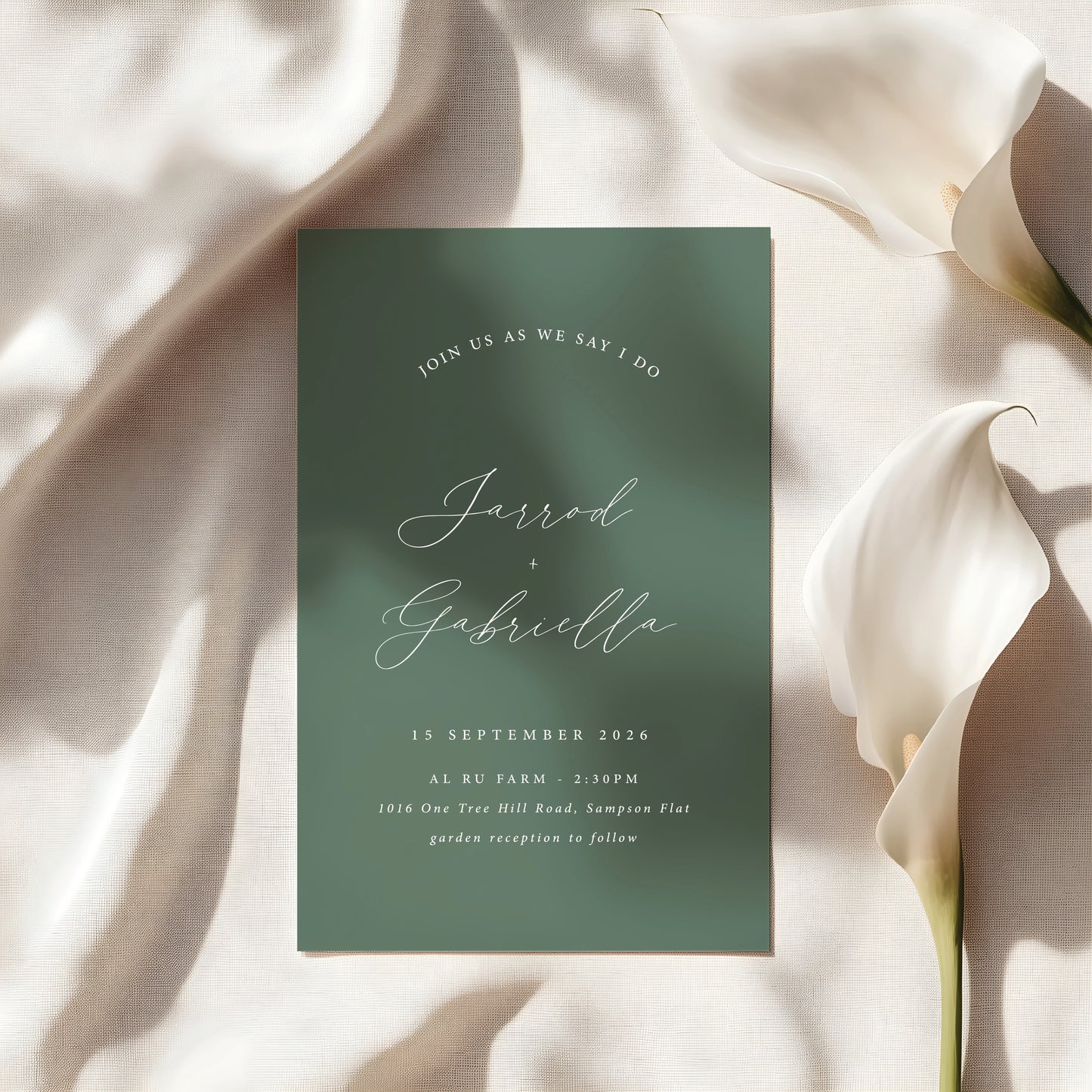 
                  
                    Amore - Invitation
                  
                
