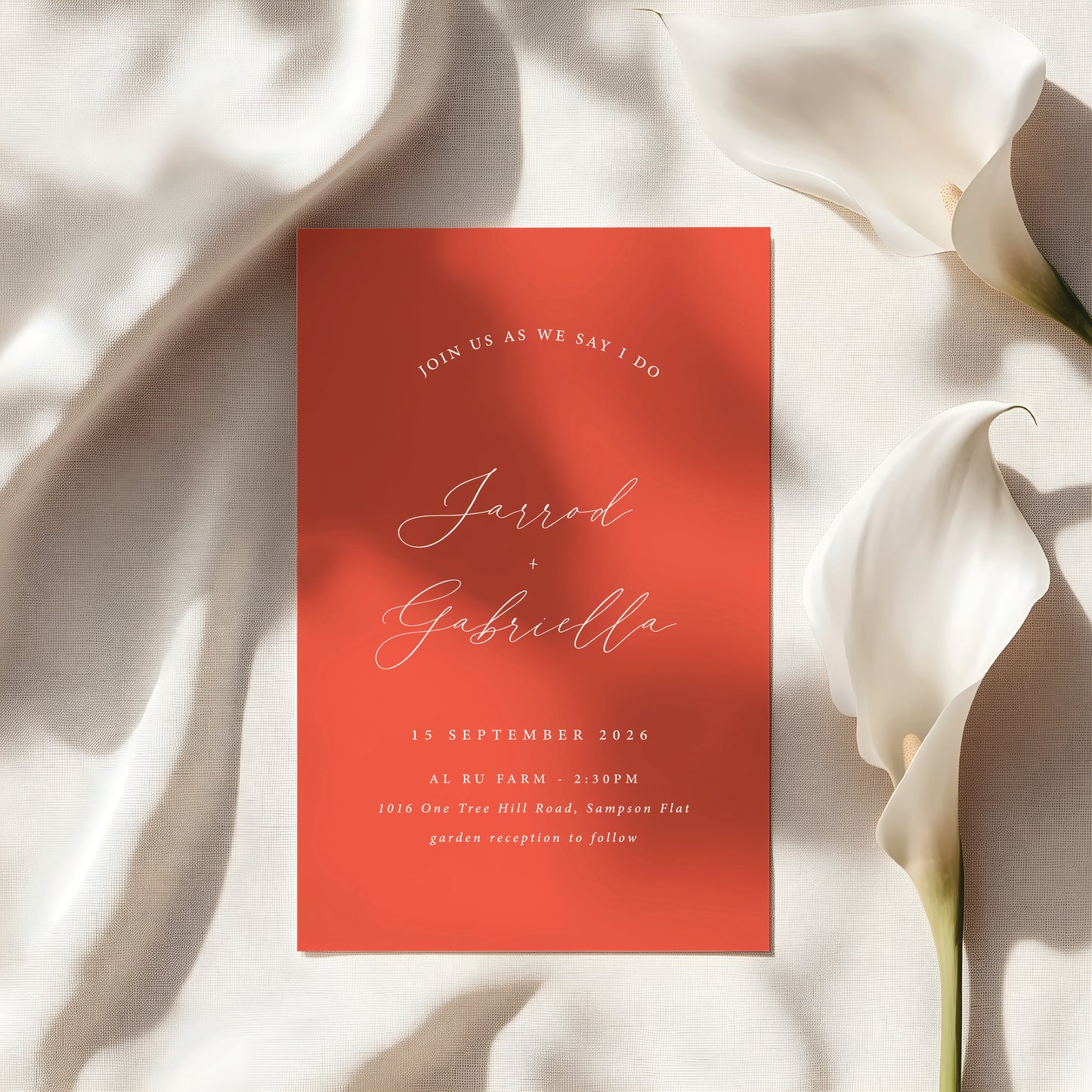 
                  
                    Amore - Invitation
                  
                