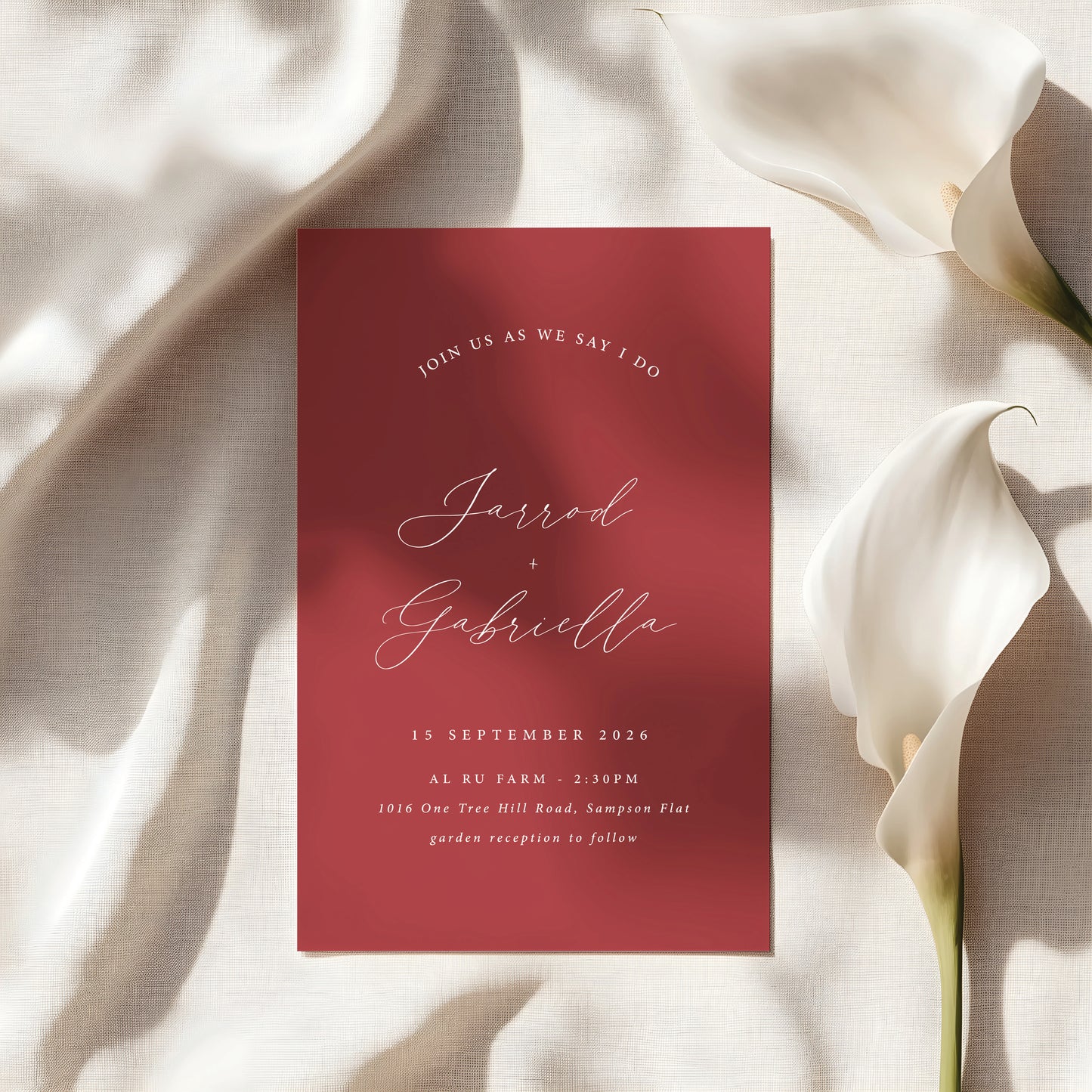 
                  
                    Amore - Invitation
                  
                