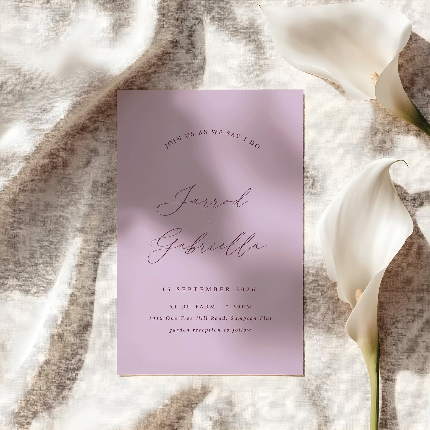 
                  
                    Amore - Invitation
                  
                