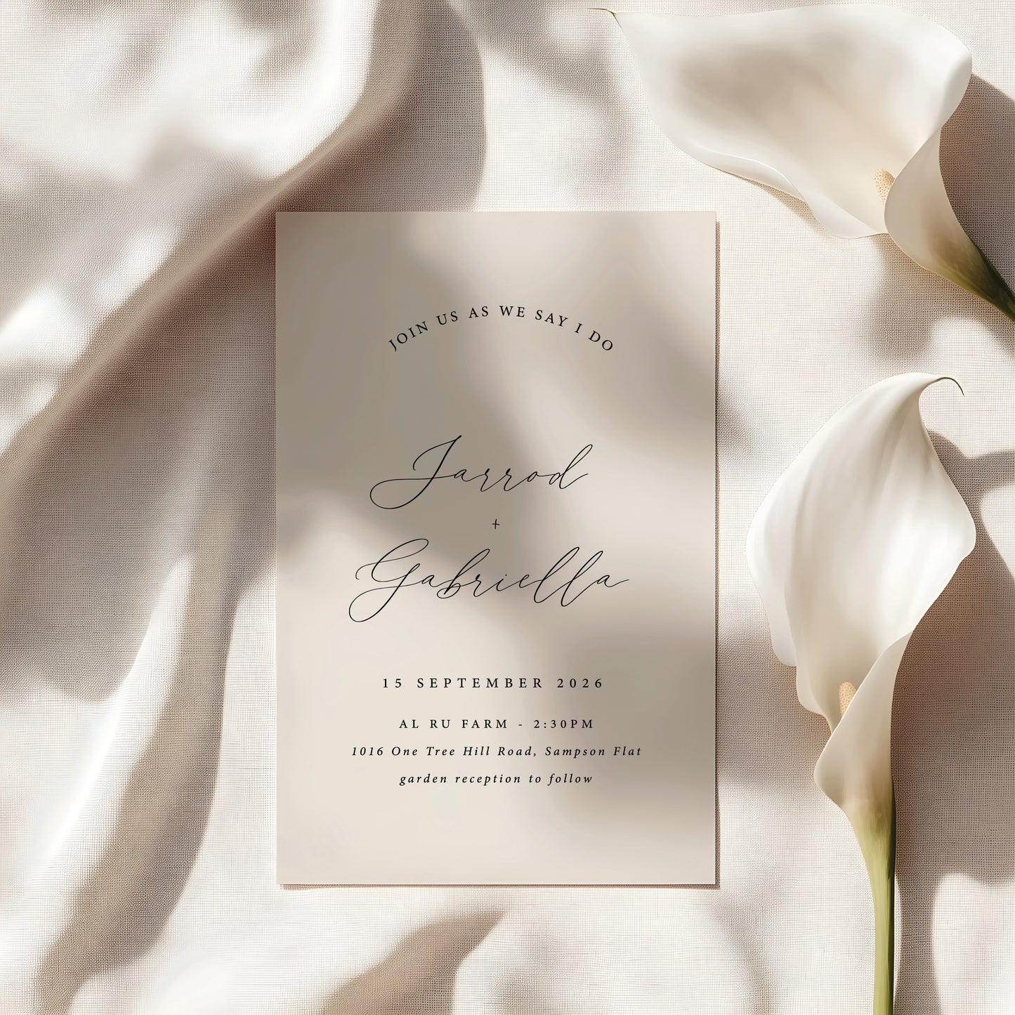 
                  
                    Amore - Invitation
                  
                