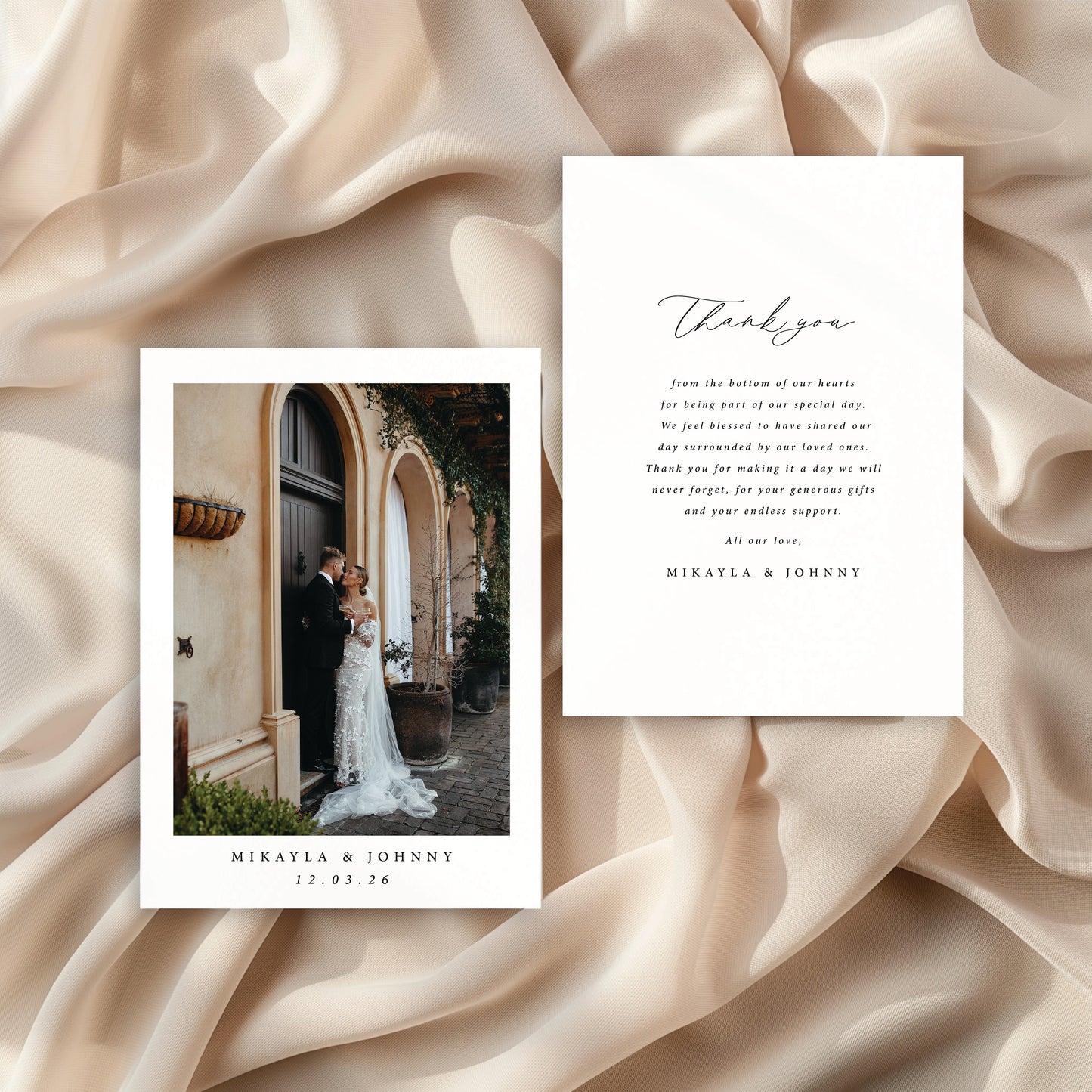
                  
                    Amore - Thank You Card
                  
                