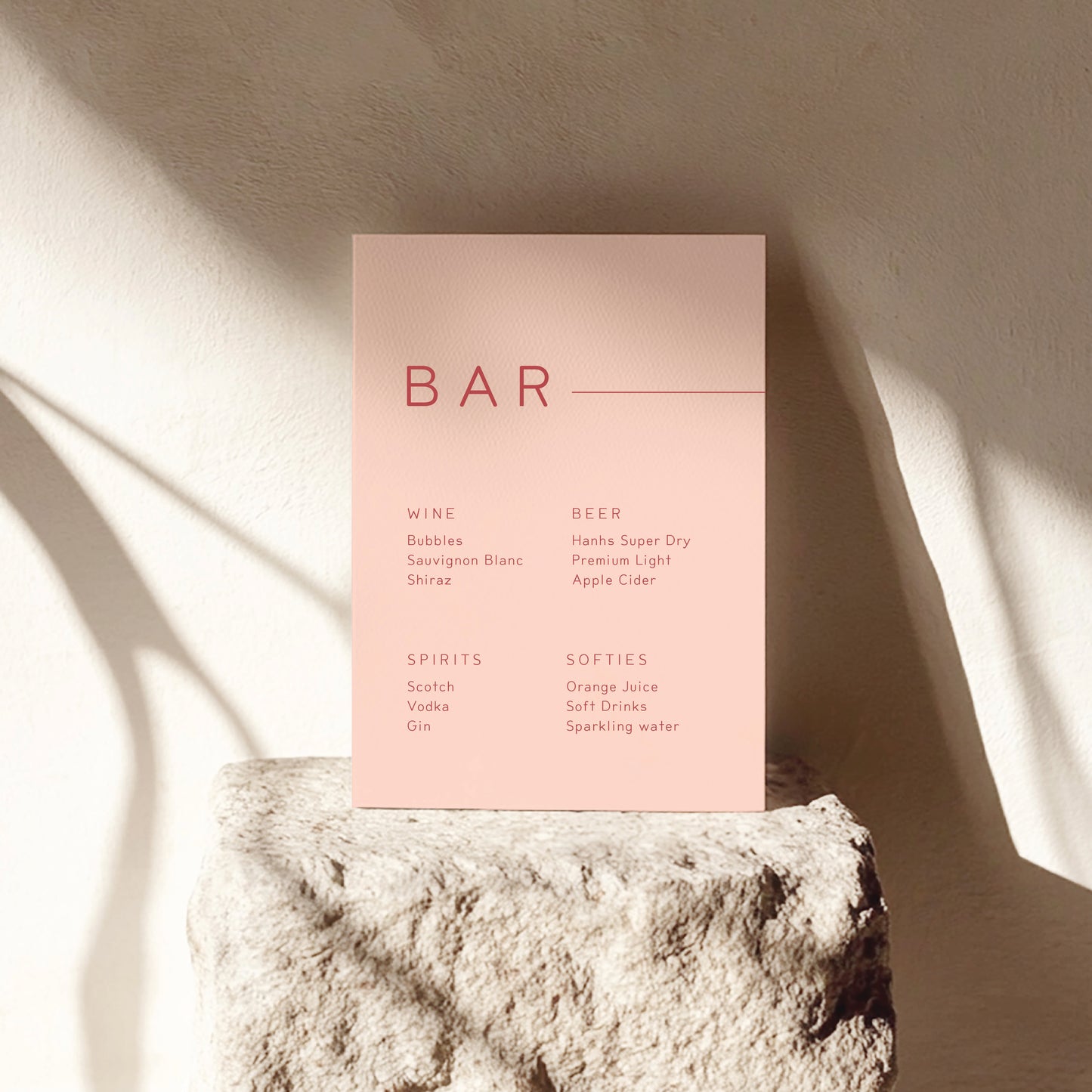 
                  
                    Between The Lines - Bar Sign
                  
                