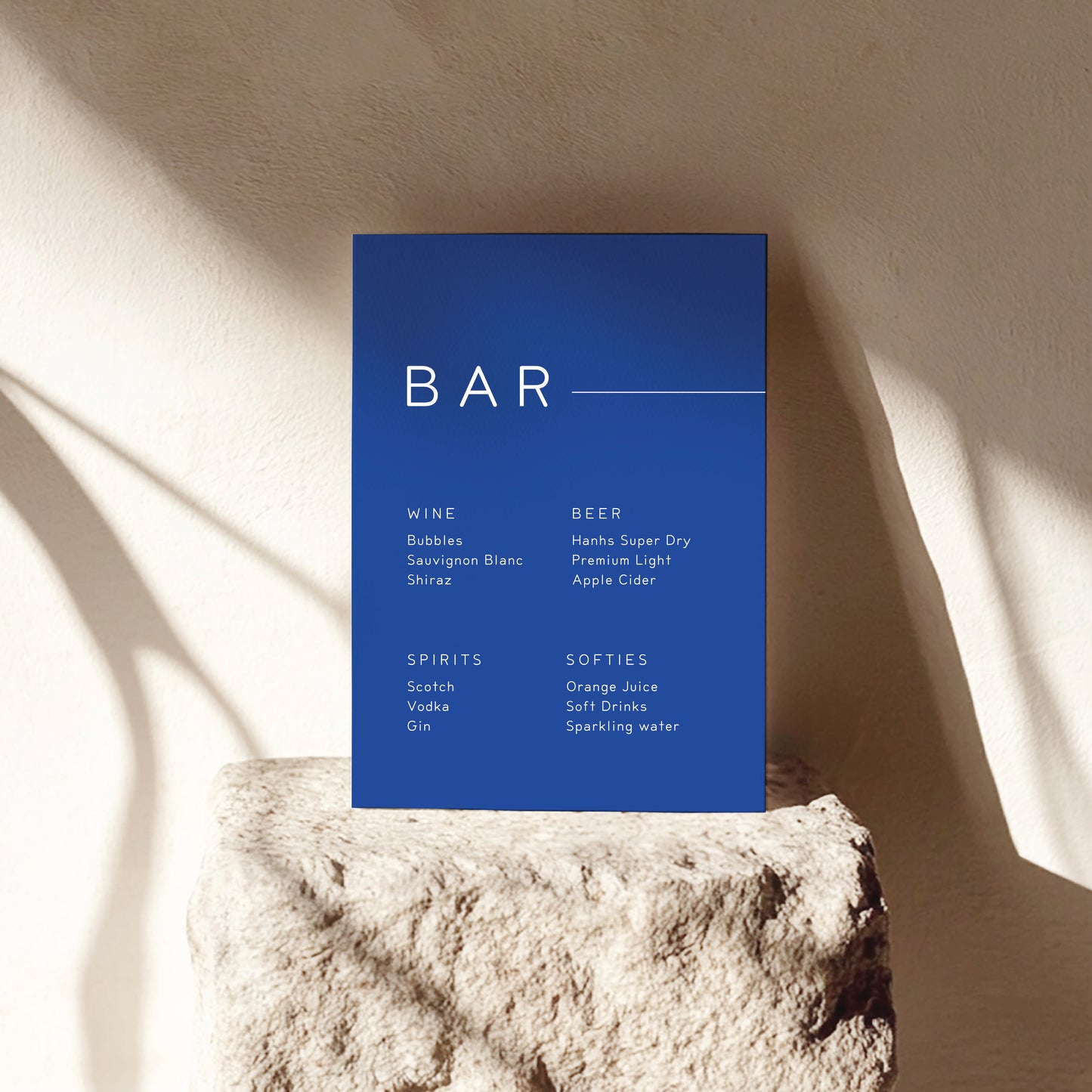 
                  
                    Between The Lines - Bar Sign
                  
                