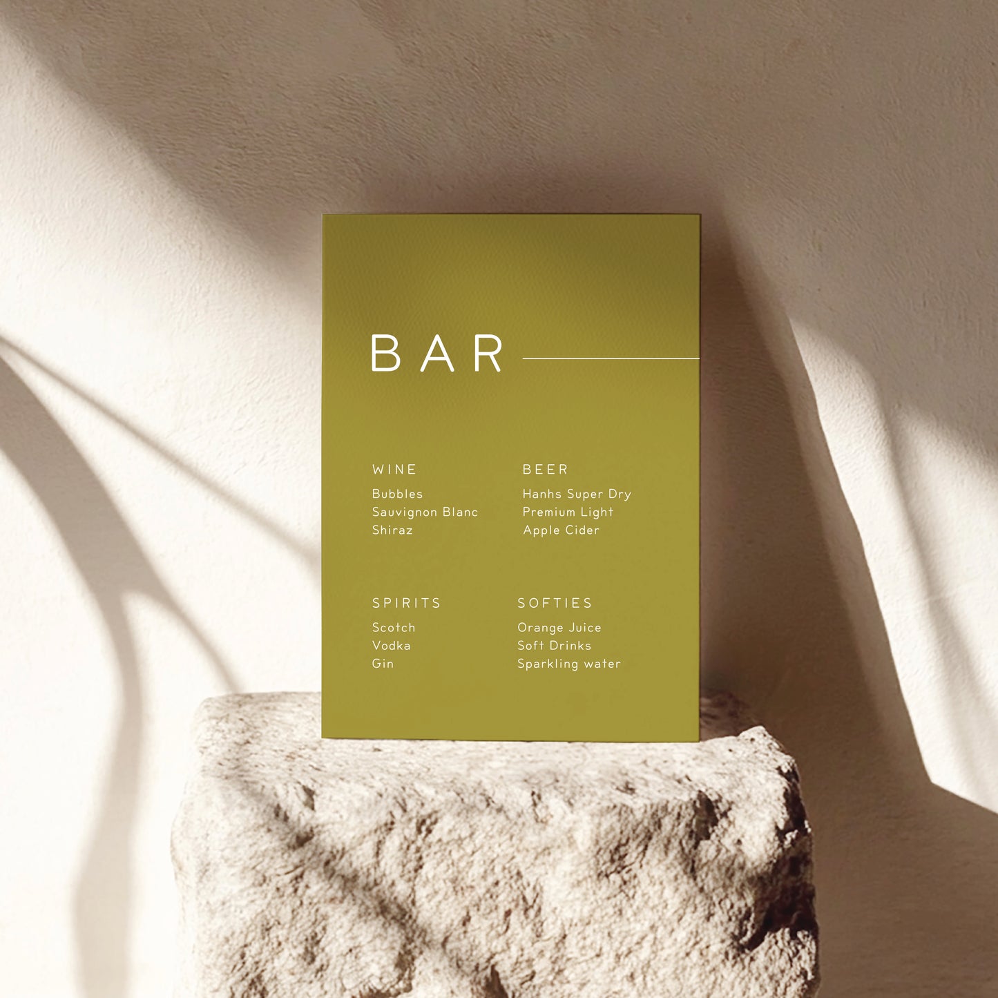 
                  
                    Between The Lines - Bar Sign
                  
                