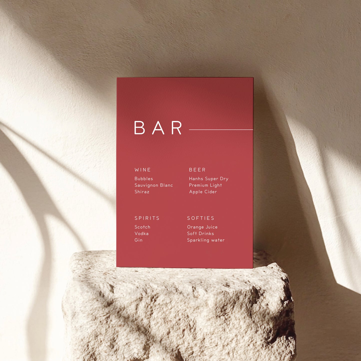 
                  
                    Between The Lines - Bar Sign
                  
                