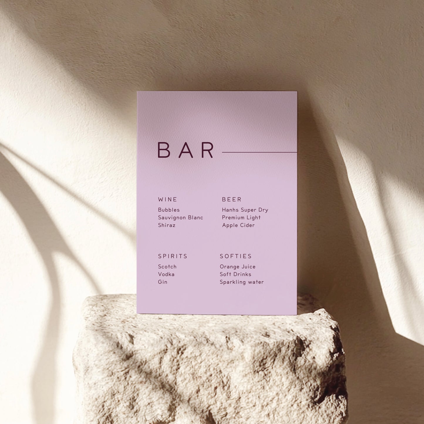 
                  
                    Between The Lines - Bar Sign
                  
                