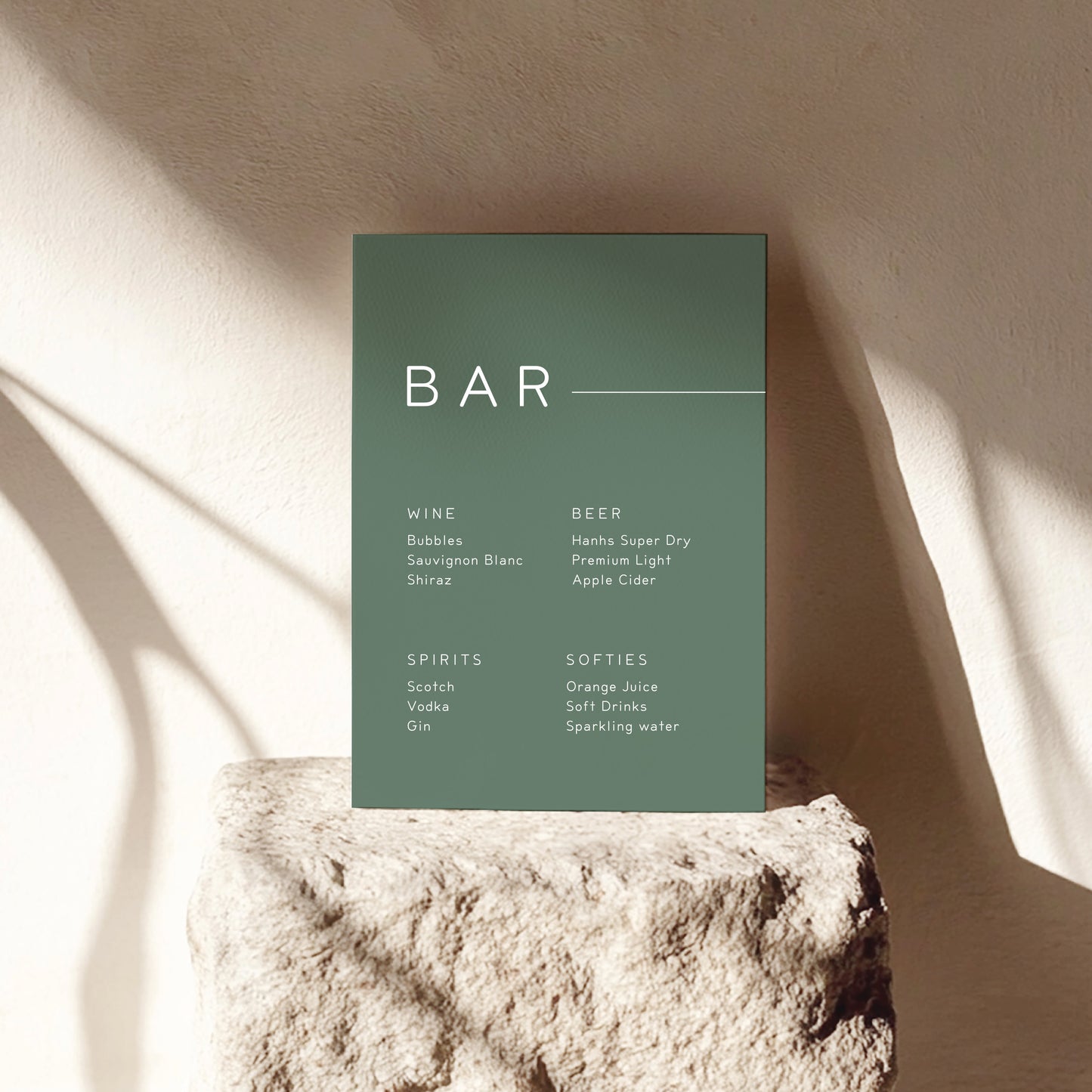 
                  
                    Between The Lines - Bar Sign
                  
                