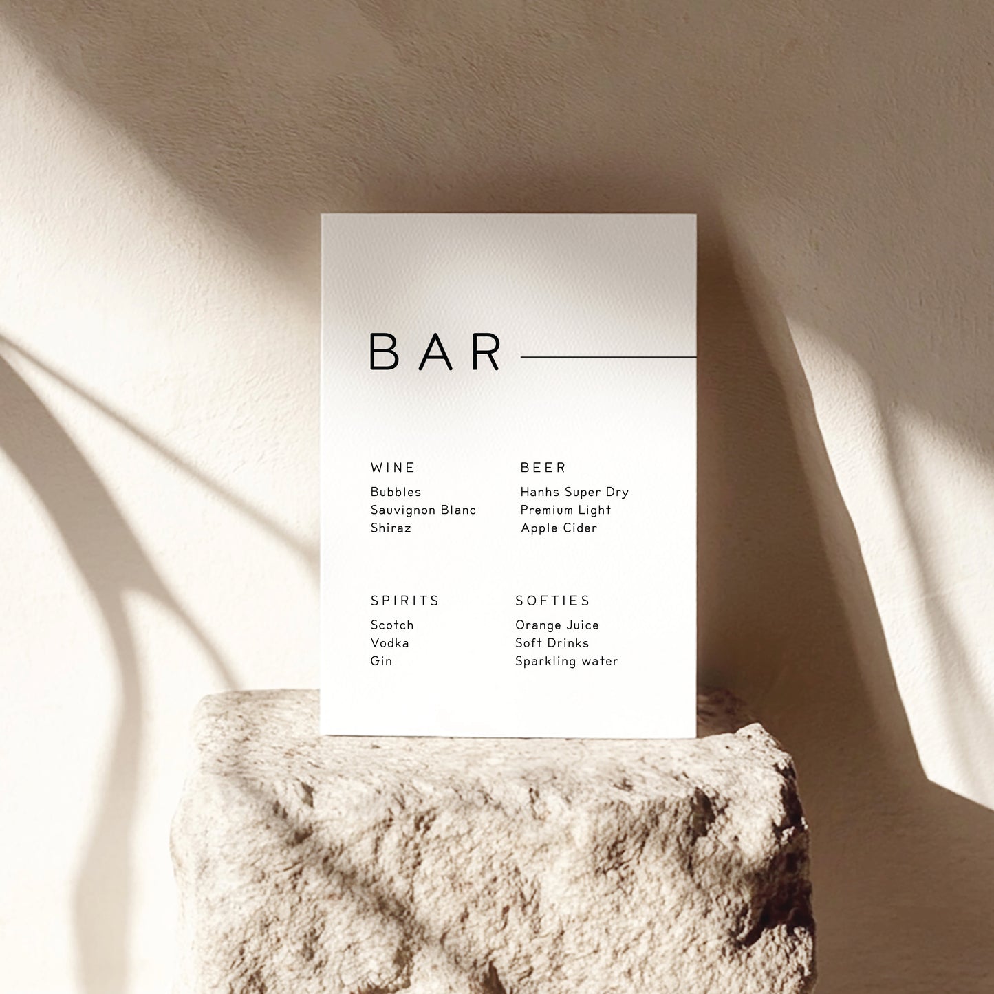 
                  
                    Between The Lines - Bar Sign
                  
                