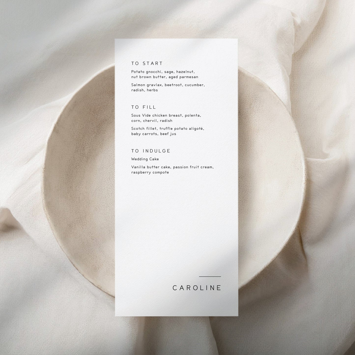 
                  
                    Between The Lines - Menu
                  
                