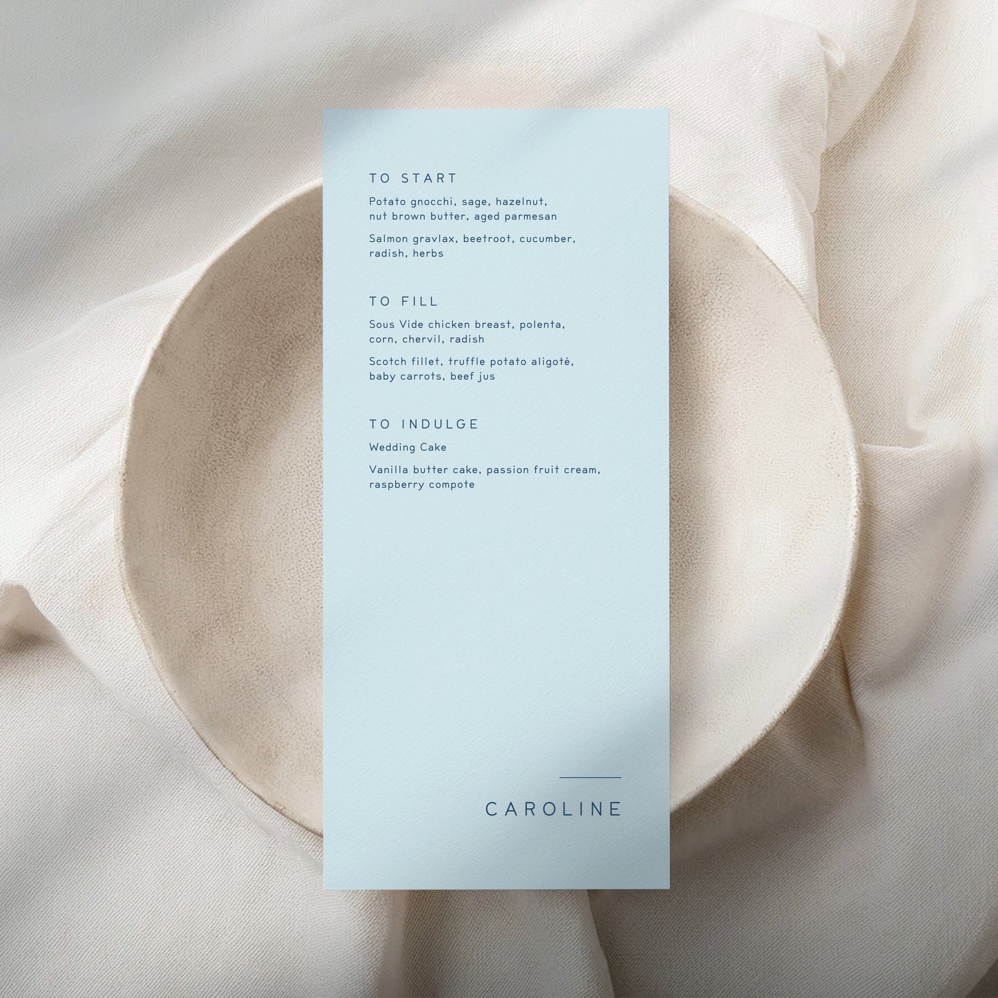 
                  
                    Between The Lines - Menu
                  
                