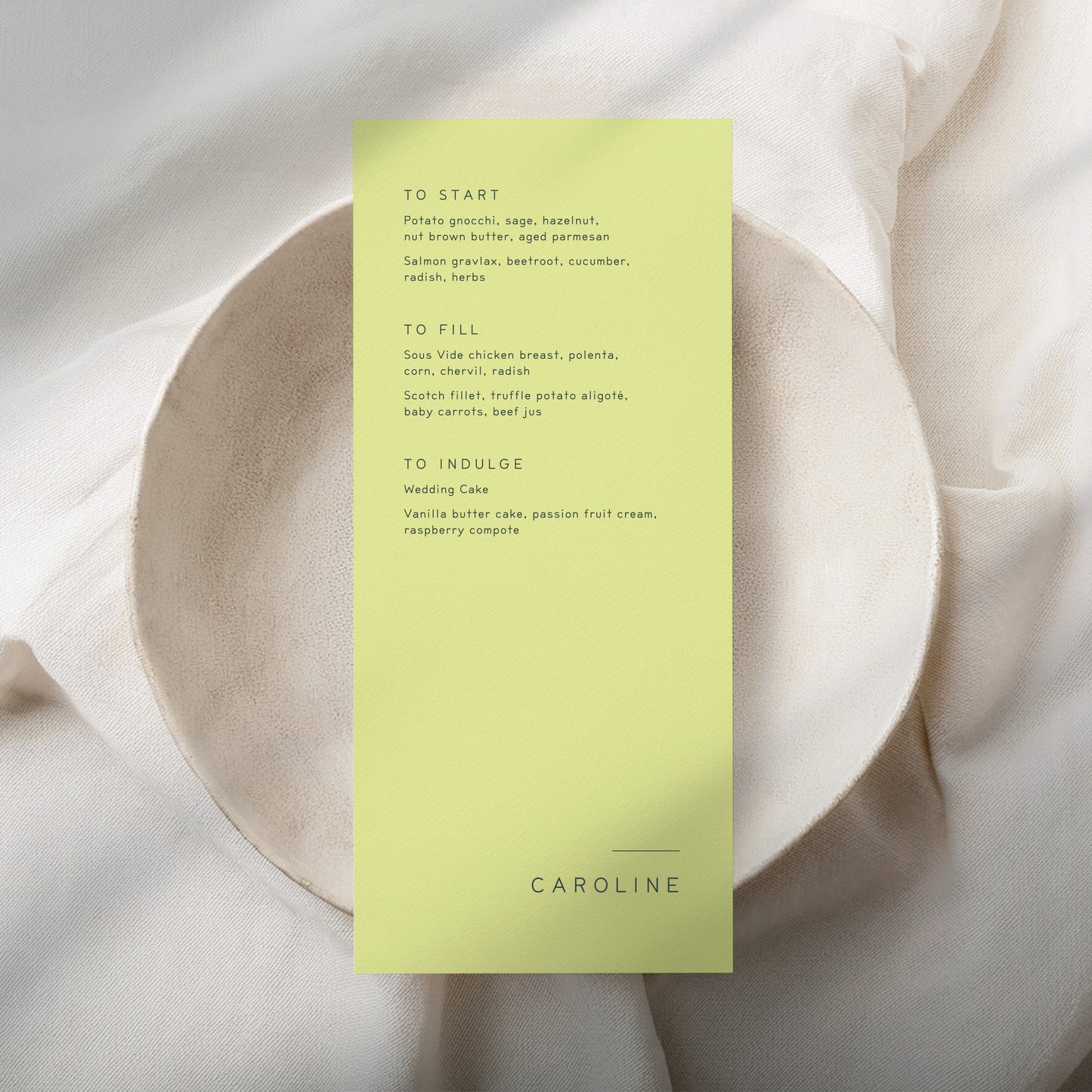 
                  
                    Between The Lines - Menu
                  
                