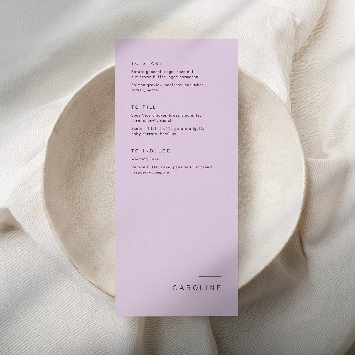 
                  
                    Between The Lines - Menu
                  
                