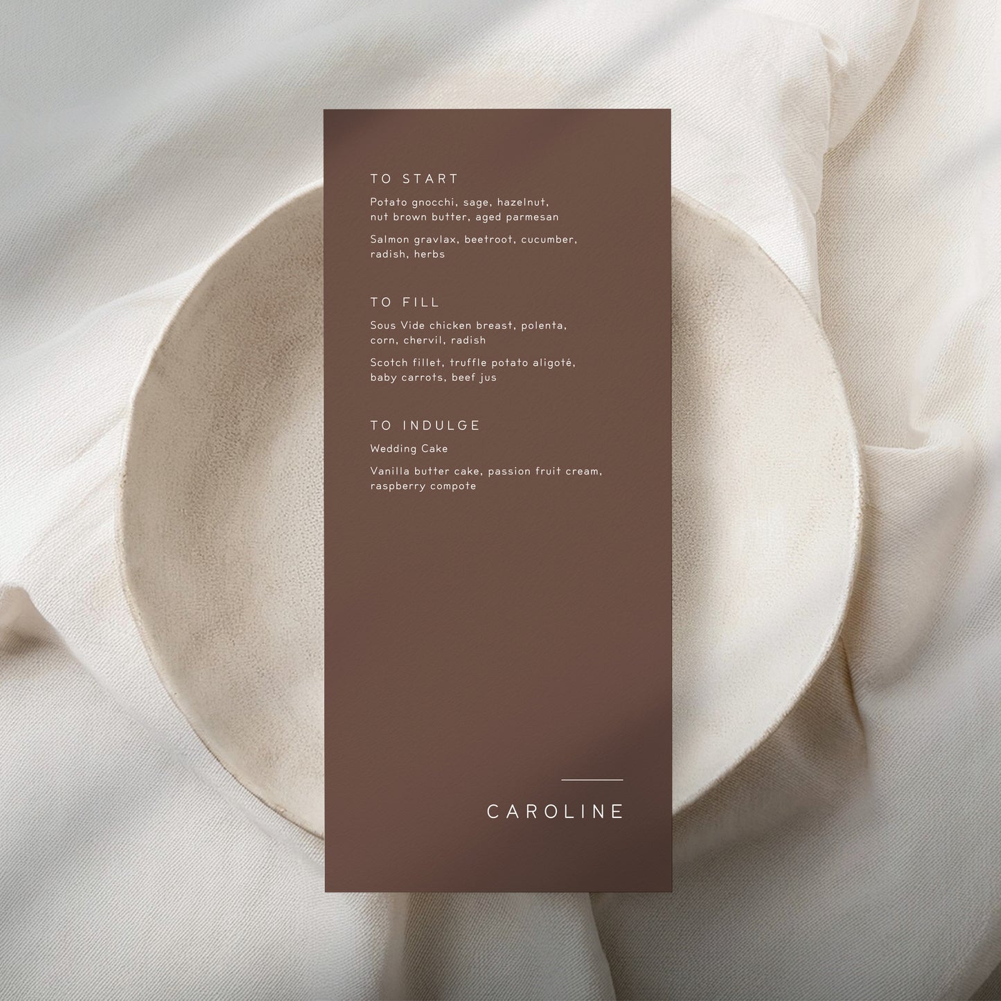 
                  
                    Between The Lines - Menu
                  
                
