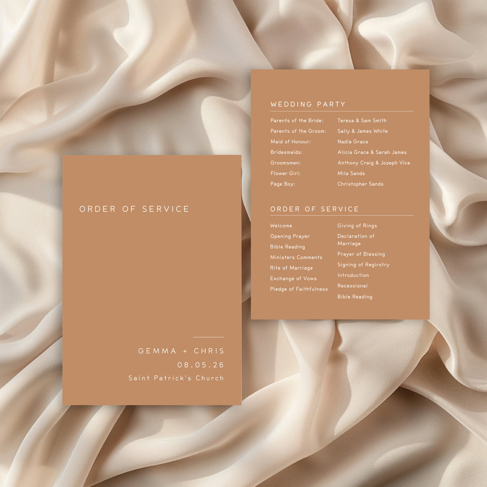 
                  
                    Between The Lines - Order Of Service
                  
                