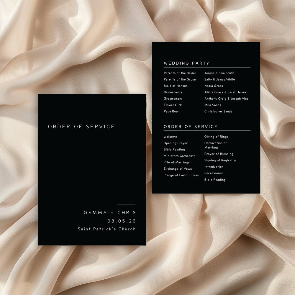 
                  
                    Between The Lines - Order Of Service
                  
                