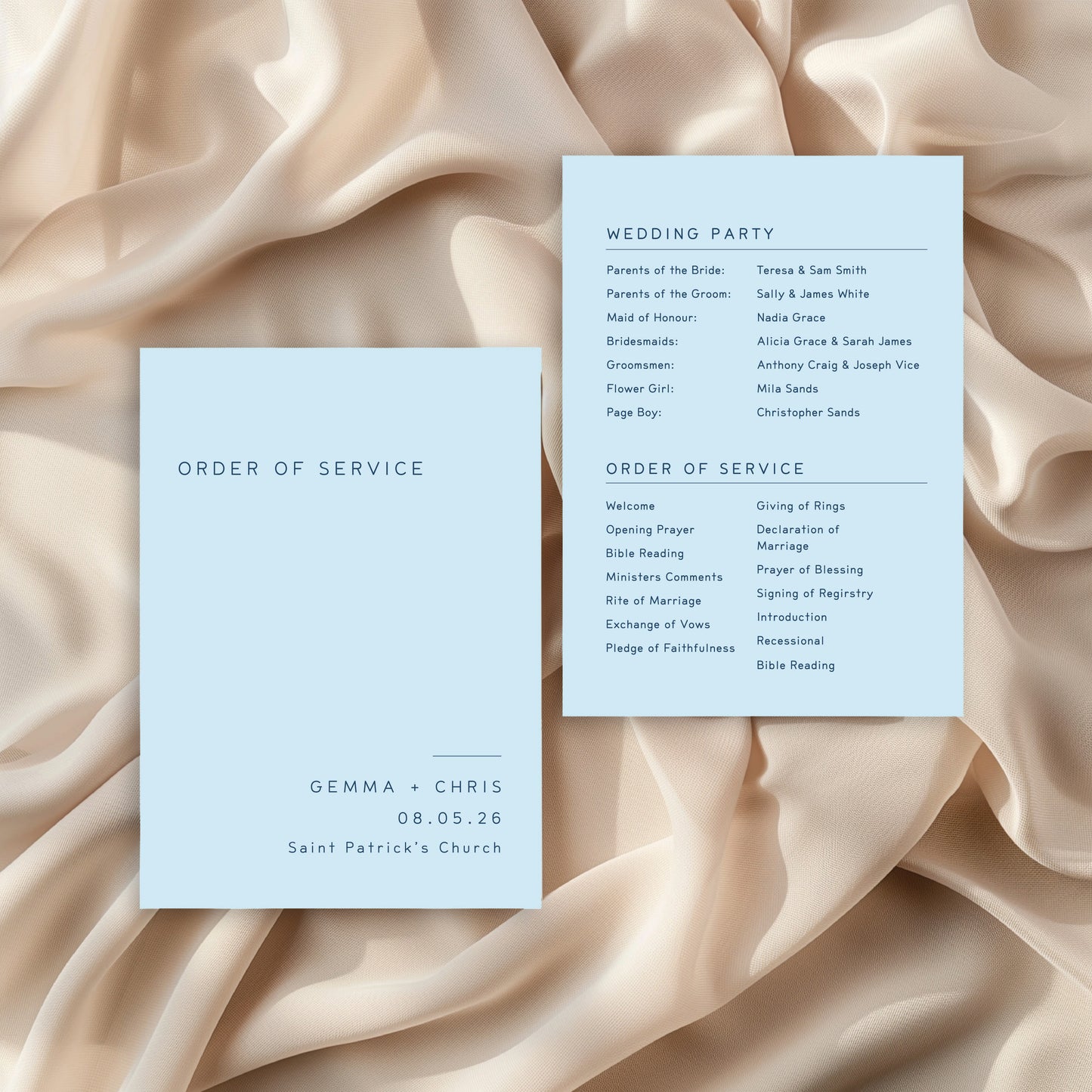 
                  
                    Between The Lines - Order Of Service
                  
                