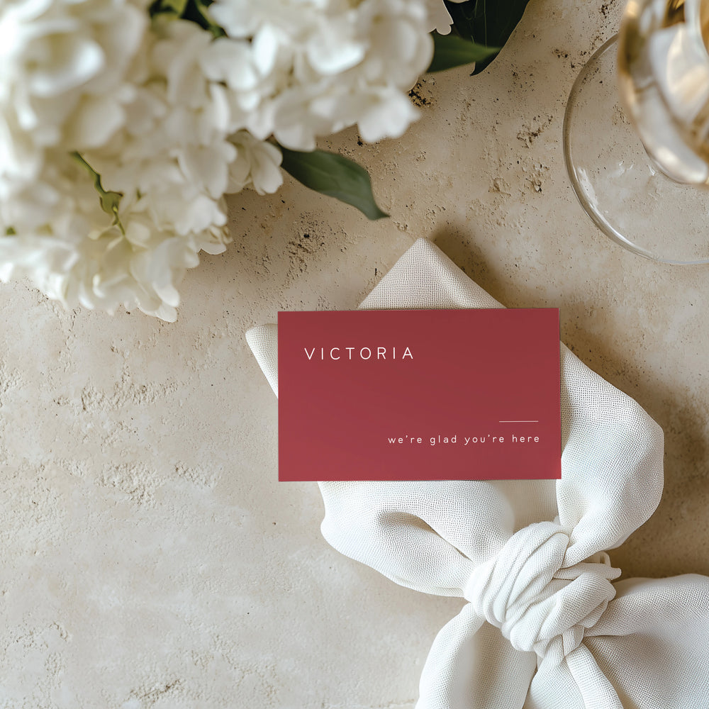 
                  
                    Between The Lines - Place Cards
                  
                
