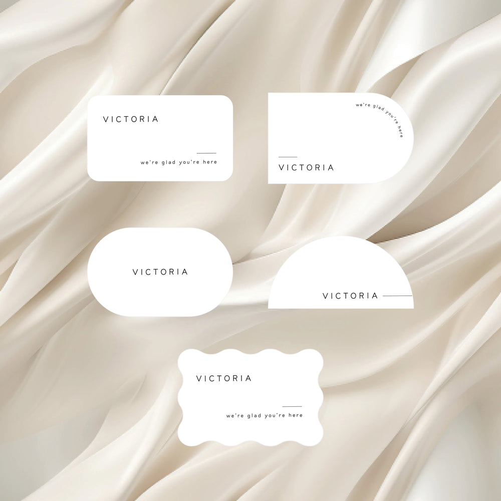 
                  
                    Between The Lines - Place Cards
                  
                