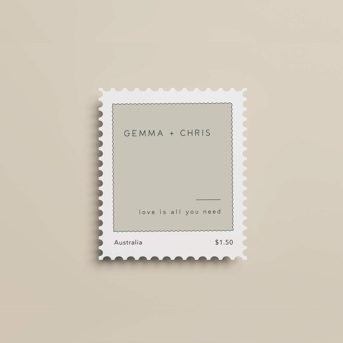 
                  
                    Between The Lines - Stamp Design
                  
                