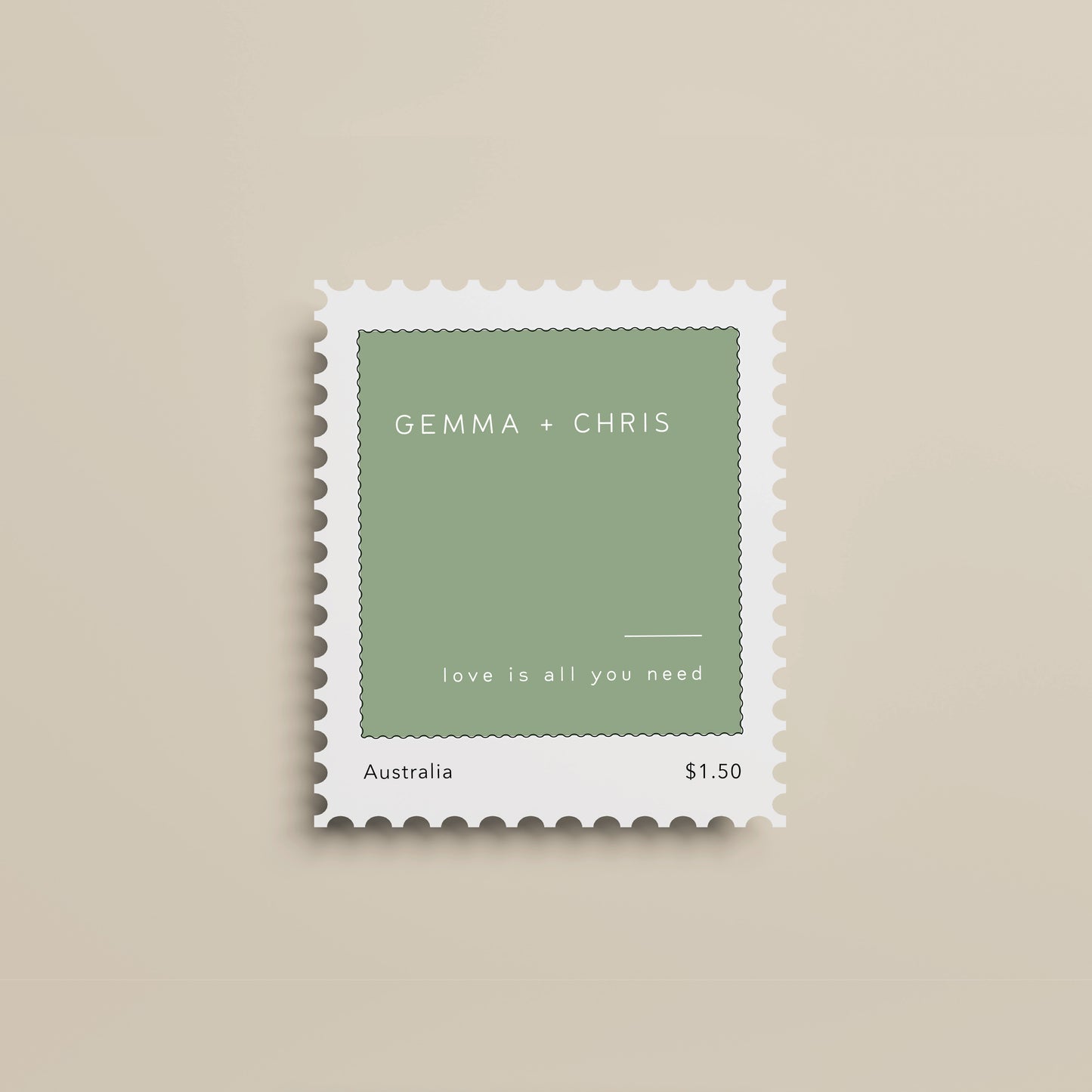 
                  
                    Between The Lines - Stamp Design
                  
                